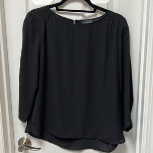 The Limited black 3/4 length sleeve blouse